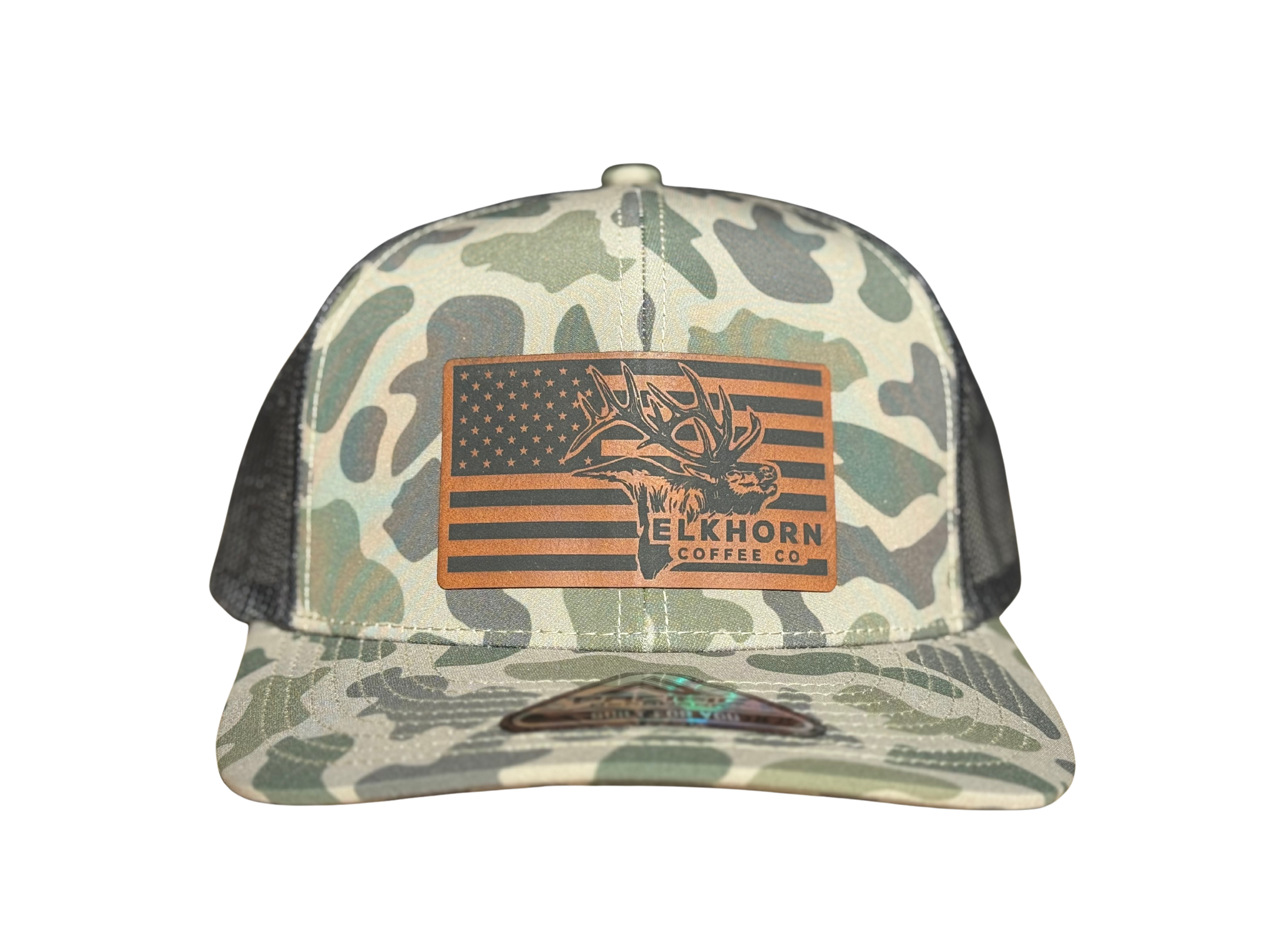Elkhorn Patriot Camo Hat